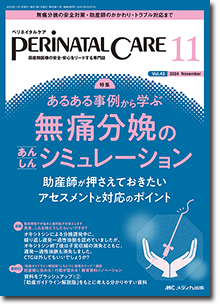 PERINATAL CARE（ペリネイタルケア）2024年11月号