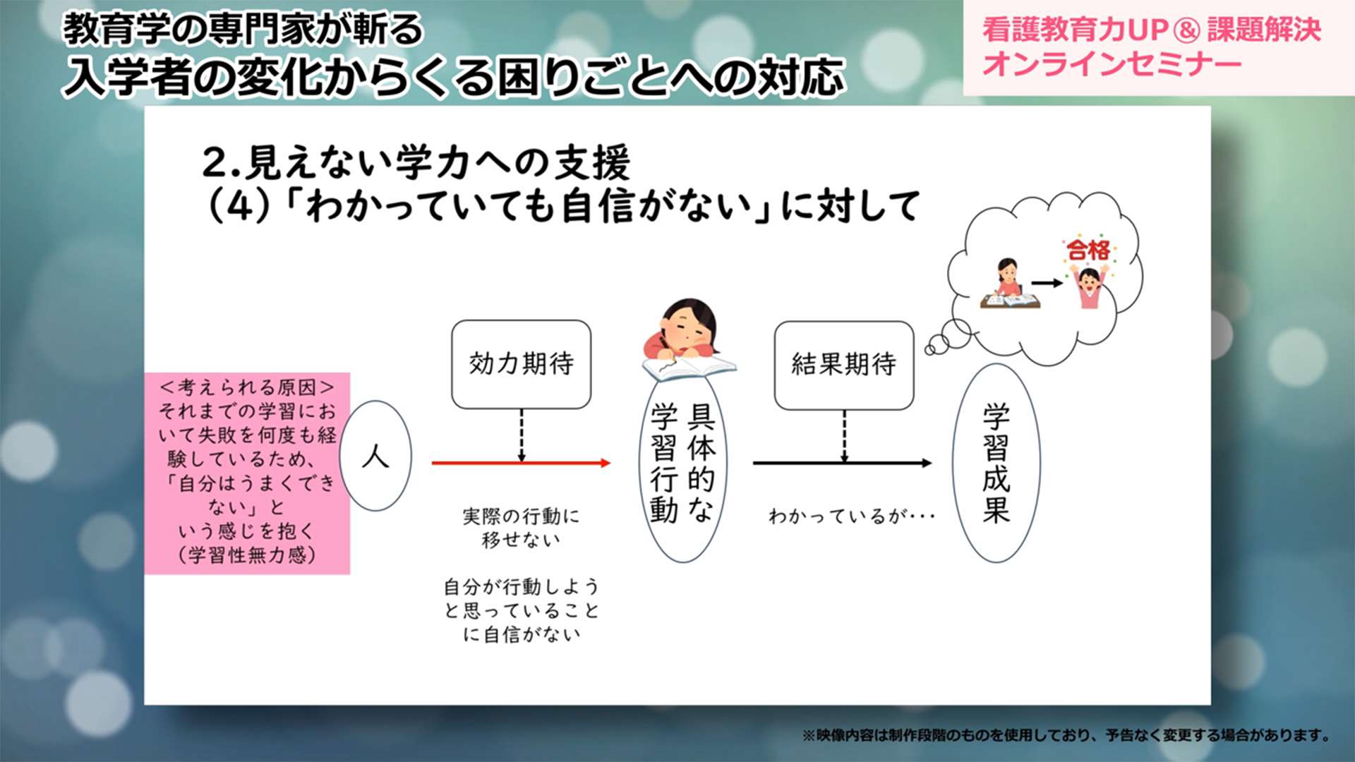 教育学の専門家が斬る　入学者の変化からくる困りごとへの対応